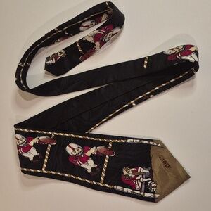 MAD MAGAZINE ALFRED E. NEUMAN Vintage 1992 Football Theme Novelty Tie